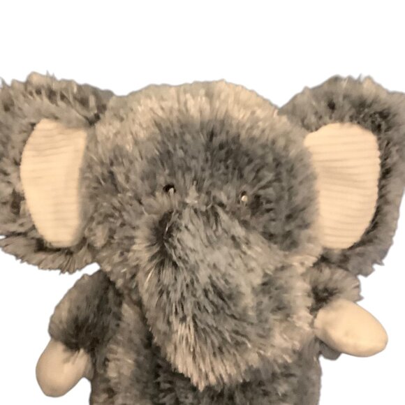Spark Create Imagine Gray Plush Elephant Lovey Toy 11” Rattle Stuffed Animal - Picture 2 of 5